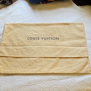 Louis Vuitton LARGE Beige Dust Bag